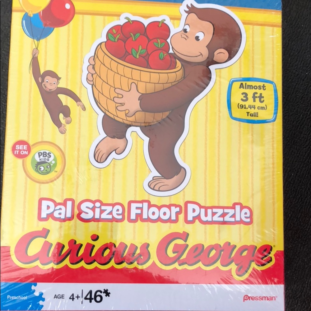 Curious George Floor Puzzle